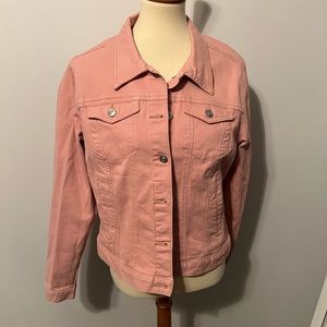 Pink Denim Jacket